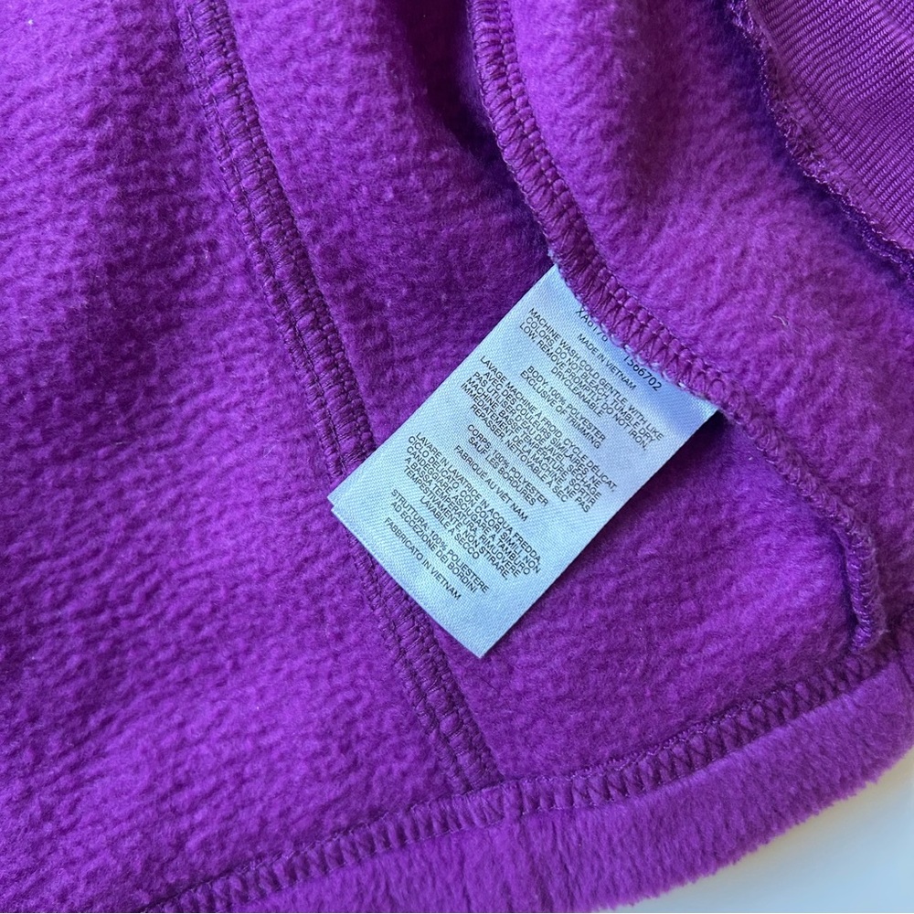 NWOT Columbia Toddler Girl Purple Sawyer Rapids Fleece Jacket, Size 2T - Picture 7 of 7